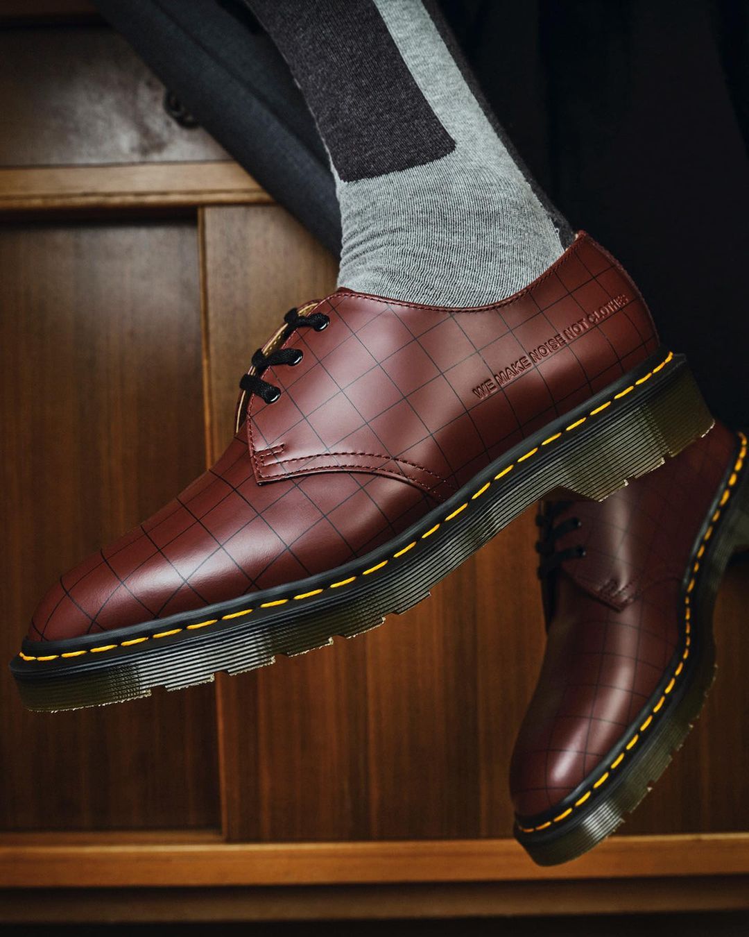 Dr. Martens UNDERCOVER 1461 チェリー 3ホール