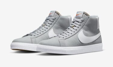 【国内 2/1 発売】ナイキ SB ズーム ブレーザー ミッド ISO “オレンジレーベル/ウルフグレー” (NIKE SB ZOOM BLAZER MID ISO “Orange Label/Wolf Grey”) [DV5467-001]