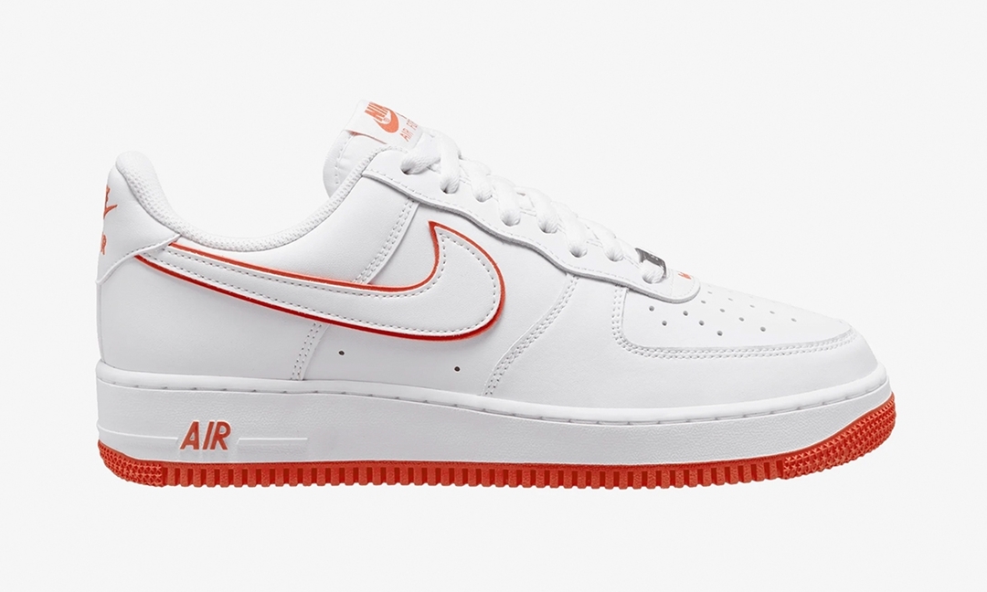 【国内 7/8 発売予定】ナイキ エア フォース 1 ロー “ホワイト/ピカンテレッド” (NIKE AIR FORCE 1 LOW “White/Picante Red”) [DV0788-102]