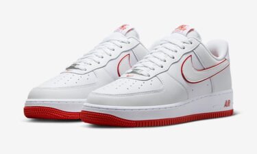 【国内 7/8 発売予定】ナイキ エア フォース 1 ロー “ホワイト/ピカンテレッド” (NIKE AIR FORCE 1 LOW “White/Picante Red”) [DV0788-102]