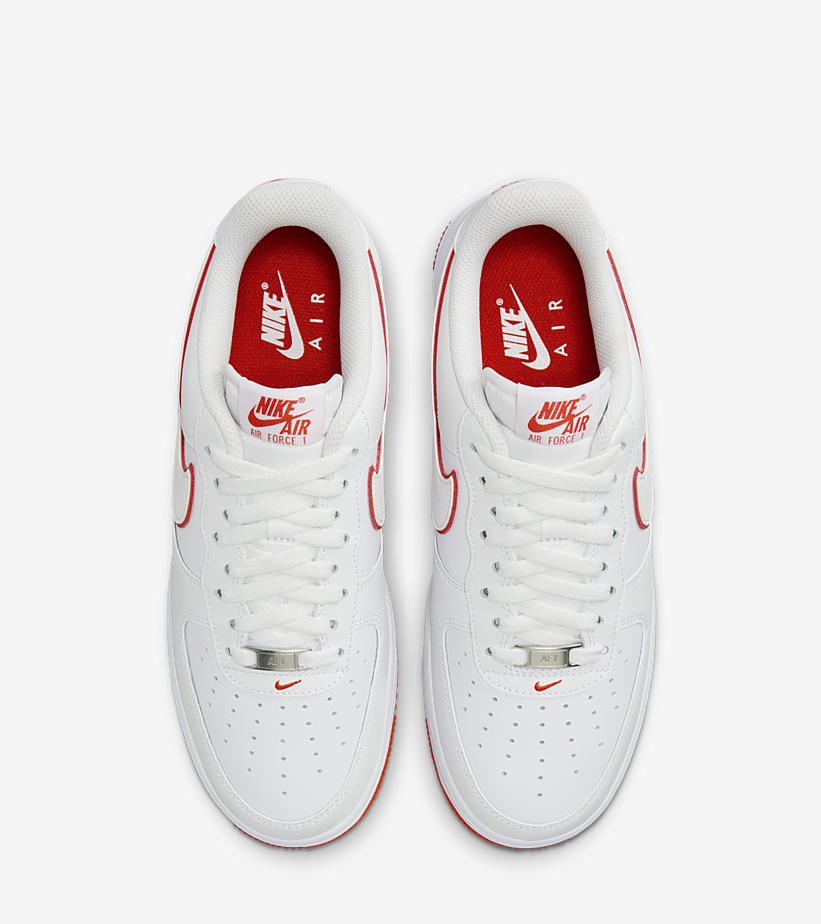 【国内 7/8 発売予定】ナイキ エア フォース 1 ロー “ホワイト/ピカンテレッド” (NIKE AIR FORCE 1 LOW “White/Picante Red”) [DV0788-102]