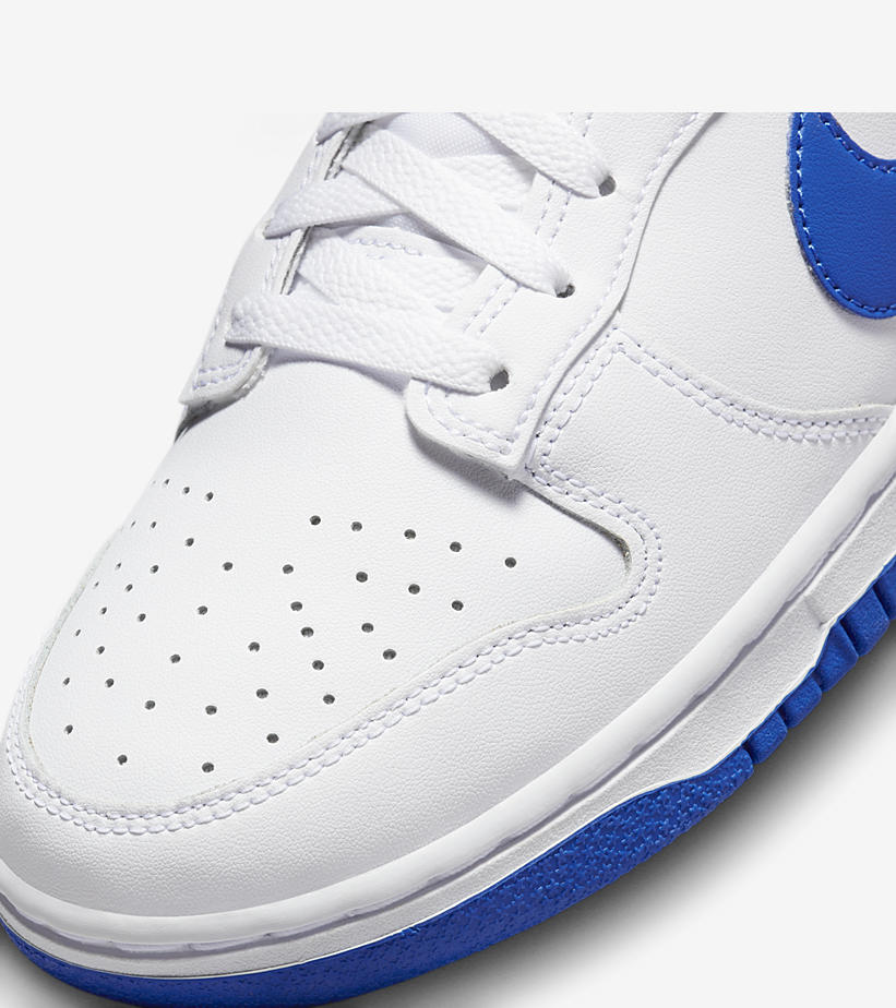 【国内 6/30 発売】ナイキ ダンク ロー レトロ “ホワイト/ハイパーロイヤル” (NIKE DUNK LOW RETRO “White/Hyper Royal”) [DV0831-104]