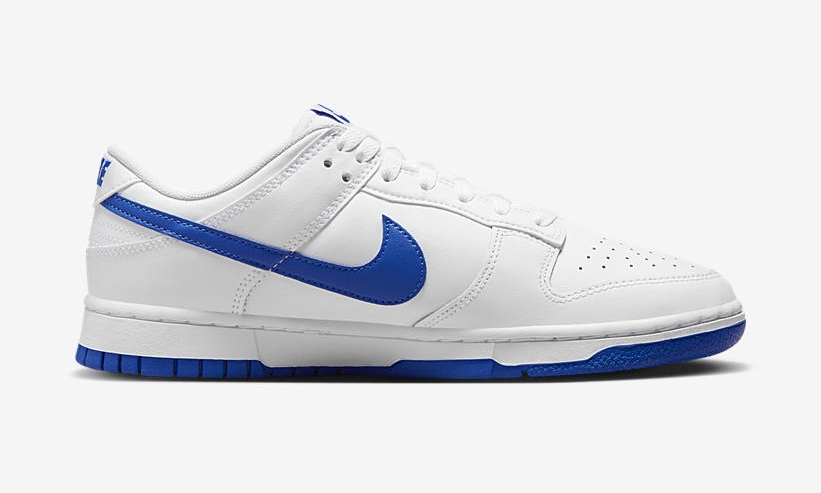 【国内 6/30 発売】ナイキ ダンク ロー レトロ “ホワイト/ハイパーロイヤル” (NIKE DUNK LOW RETRO “White/Hyper Royal”) [DV0831-104]