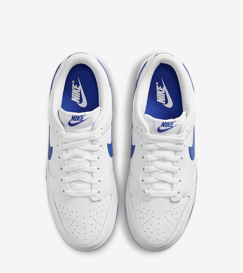 【国内 6/30 発売】ナイキ ダンク ロー レトロ “ホワイト/ハイパーロイヤル” (NIKE DUNK LOW RETRO “White/Hyper Royal”) [DV0831-104]