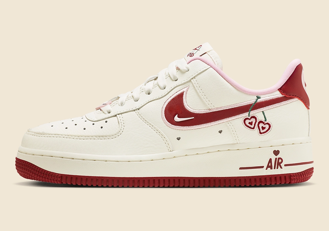 2023年 2月発売予定！ナイキ エア フォース 1 07 ロー “バレンタイン/チェリーハート” (NIKE AIR FORCE 1 07 LOW “2023 Valentine/Cherry Heart”) [FD4616-161]