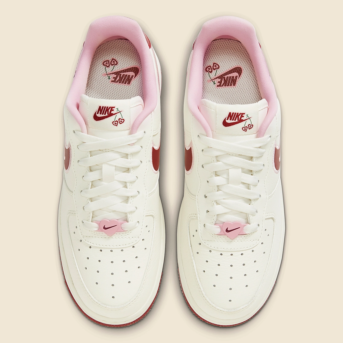 2023年 2月発売予定！ナイキ エア フォース 1 07 ロー “バレンタイン/チェリーハート” (NIKE AIR FORCE 1 07 LOW “2023 Valentine/Cherry Heart”) [FD4616-161]