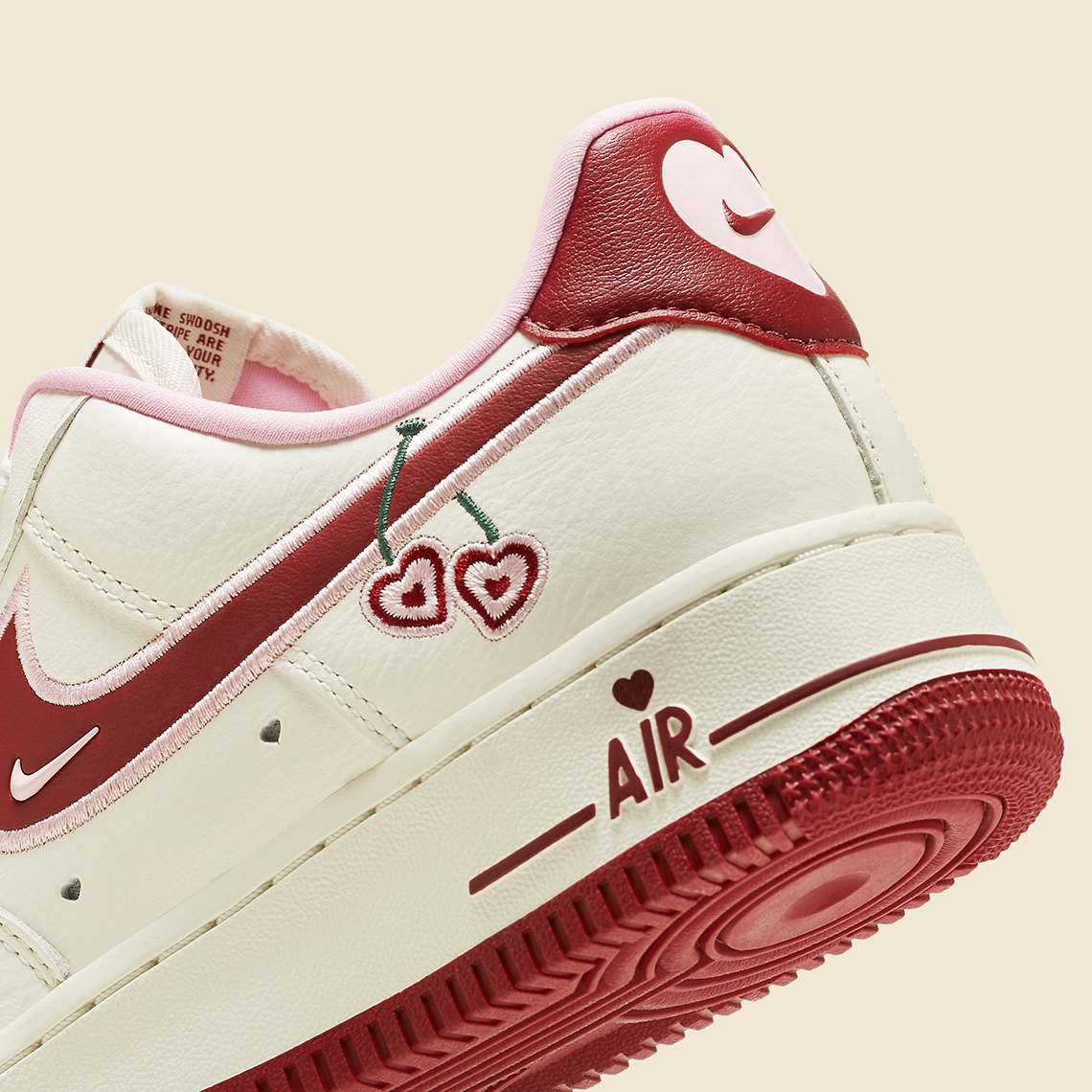 2023年 2月発売予定！ナイキ エア フォース 1 07 ロー “バレンタイン/チェリーハート” (NIKE AIR FORCE 1 07 LOW “2023 Valentine/Cherry Heart”) [FD4616-161]