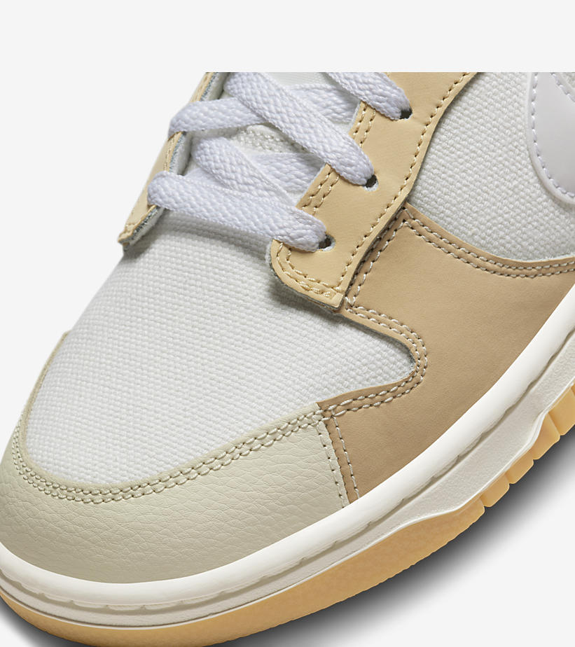 海外 5/1 発売予定！ナイキ ダンク ロー “キャンバス/レザー” (NIKE DUNK LOW “Canvas/Leather”) [FJ5475-100]