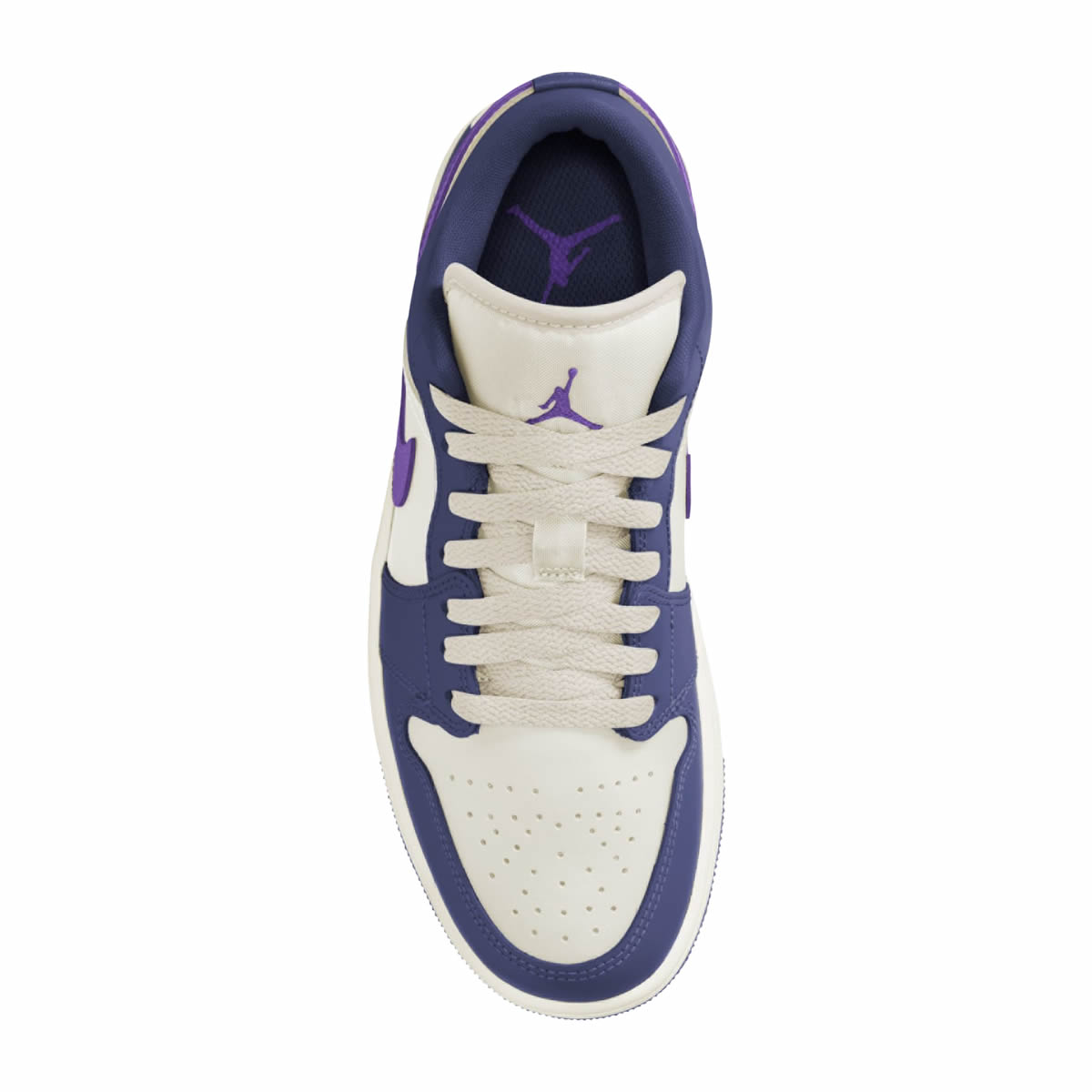 【国内 8/14 発売予定】ナイキ ウィメンズ エア ジョーダン 1 ロー “セイル/パープル” (NIKE WMNS AIR JORDAN 1 LOW “Sail/Purple”) [DC0774-502]