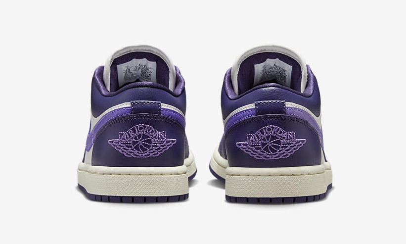 【国内 8/14 発売予定】ナイキ ウィメンズ エア ジョーダン 1 ロー “セイル/パープル” (NIKE WMNS AIR JORDAN 1 LOW “Sail/Purple”) [DC0774-502]