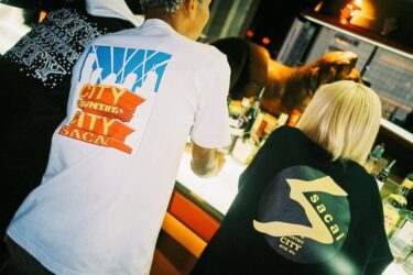 90年代ハウスミュージックのレコードジャケットからインスピレーションを受けたsacai & City Country Cityが1/27 発売 (サカイ)