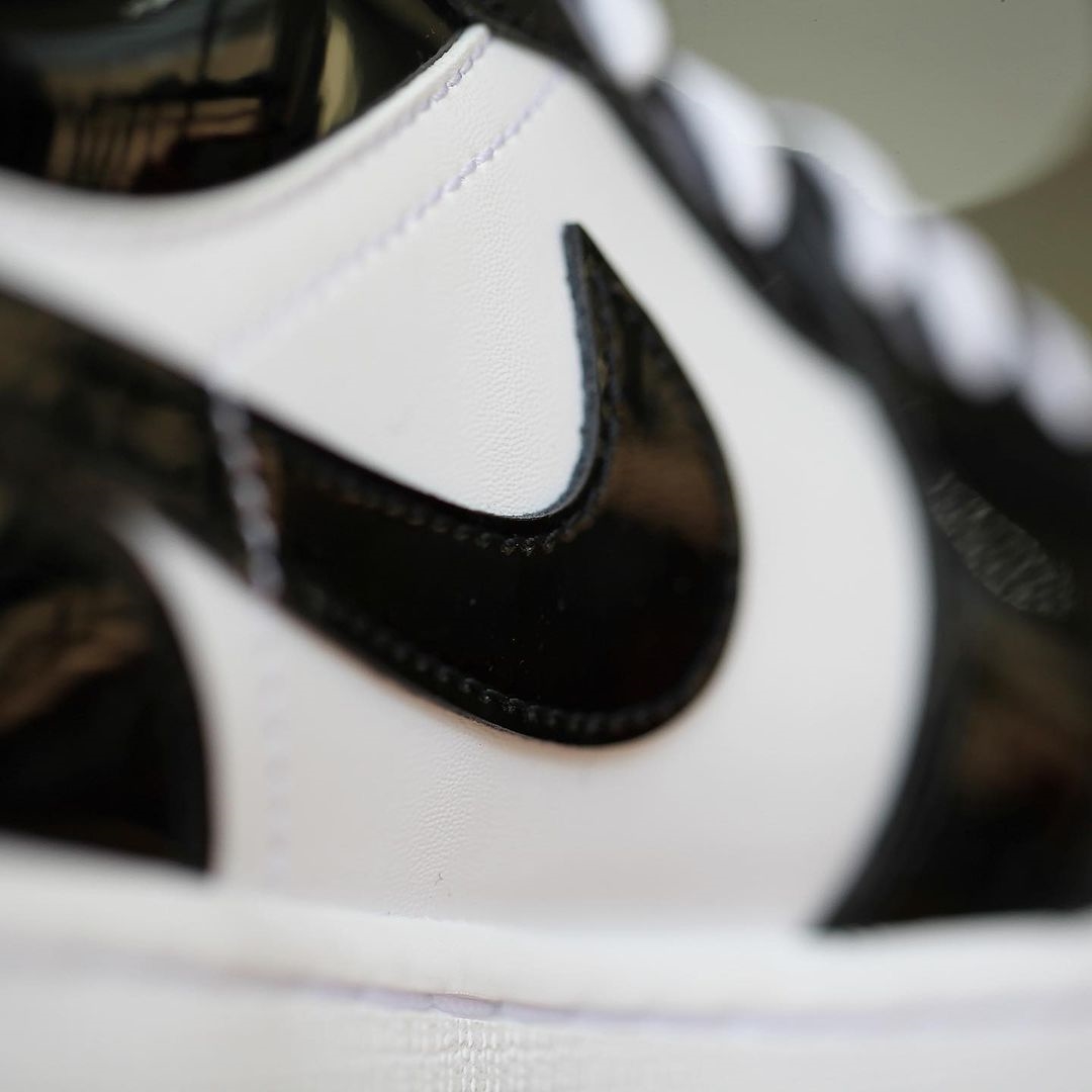 2023年 発売予定！ナイキ エア ジョーダン 1 ロー “パテントパンダ/ホワイト/ブラック” (NIKE AIR JORDAN 1 LOW “Patent Panda/White/Black”)