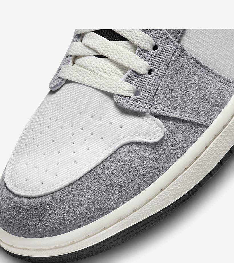 【国内 8/1 発売予定】NIKE AIR JORDAN 1 MID SE “Inside Out/Cement Grey/Black” (ナイキ エア ジョーダン ミッド SE “インサイドアウト/セメントグレー/ブラック”) [DZ4136-002]