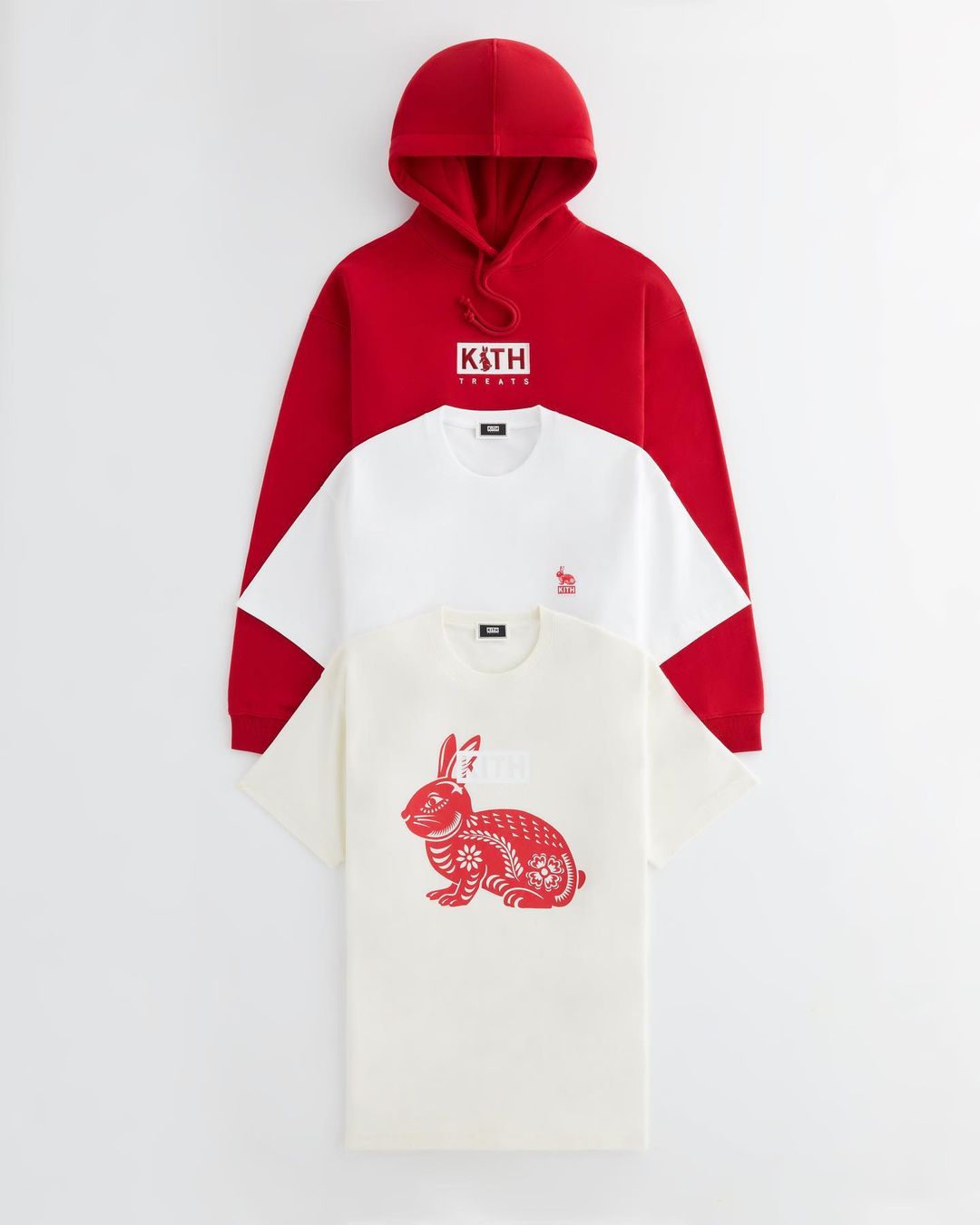 KITH TREATS から卯年を迎えるスリーピースコレクション「Lunar New Year」が1/21 発売 (キストーリーツ)