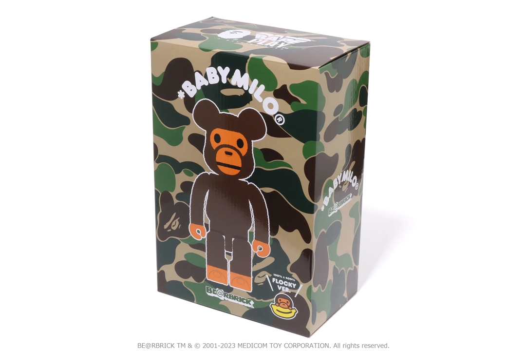 2/4 発売！BE@RBRICK × BABY MILO FLOCKY (ベアブリック ア ベイシング エイプ)