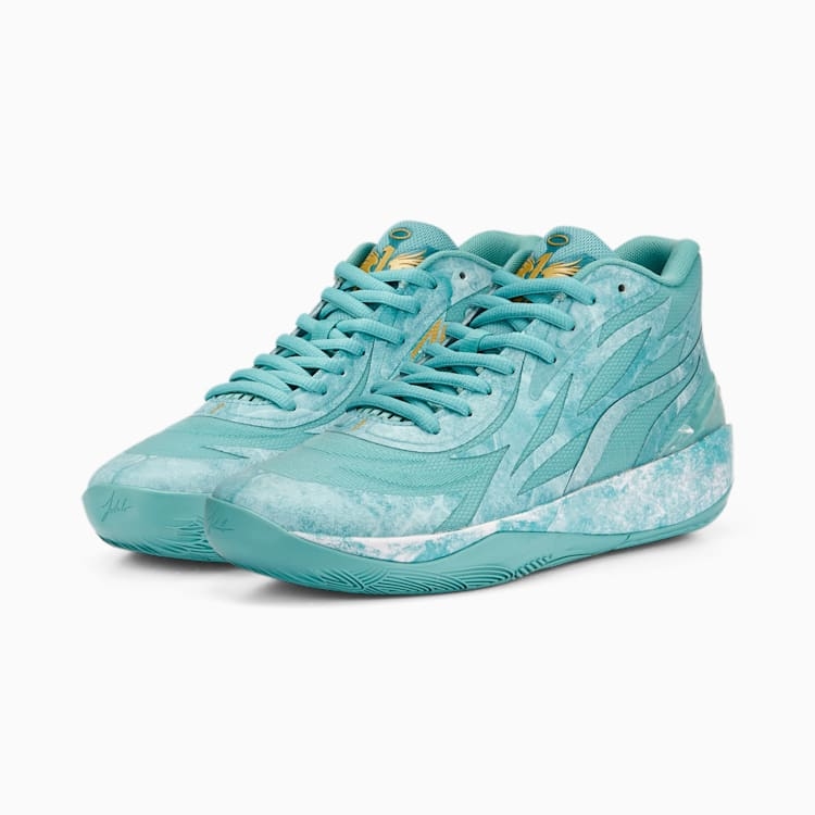 【国内 1/28 発売】PUMA MB.02 JADE “Lake Green” (プーマ ラメロ・ボール LaMelo Ball) [378284-01]