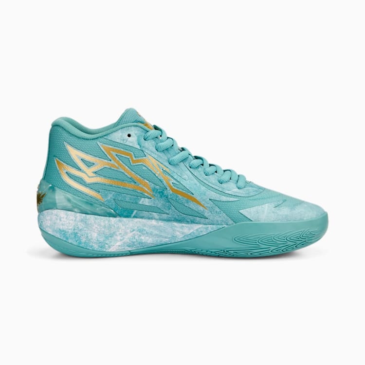 【国内 1/28 発売】PUMA MB.02 JADE “Lake Green” (プーマ ラメロ・ボール LaMelo Ball) [378284-01]