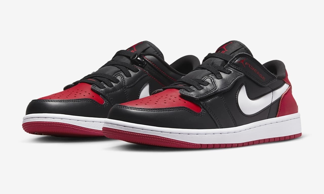 海外 4/4 発売予定！ナイキ エア ジョーダン 1 ロー フライイーズ “ブラック/ジムレッド” (NIKE AIR JORDAN 1 LOW FLYEASE “Black/Gym Red”) [DM1206-066]