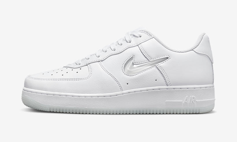 【国内 4/8 発売予定】ナイキ エア フォース 1 ロー ジュエル “ホワイト/グレー” (NIKE AIR FORCE 1 LOW JEWEL “Triple White”) [FN5924-100]