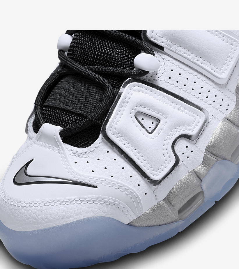 【国内 5/1 発売予定】ナイキ エア モア アップテンポ “ホワイト/メタリックシルバー” (NIKE AIR MORE UPTEMPO “White/Metallic Silver”) [DV7408-100]