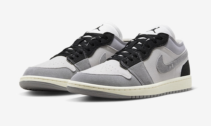 【国内 8/1 発売予定】NIKE AIR JORDAN 1 LOW SE “Inside Out/Tech Grey/Black” (ナイキ エア ジョーダン 1 ロー SE “インサイドアウト/テックグレー/ブラック”) [DZ4135-002]