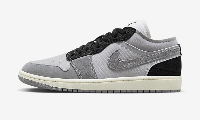 【国内 8/1 発売予定】NIKE AIR JORDAN 1 LOW SE “Inside Out/Tech Grey/Black” (ナイキ エア ジョーダン 1 ロー SE “インサイドアウト/テックグレー/ブラック”) [DZ4135-002]