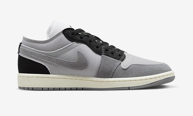 【国内 8/1 発売予定】NIKE AIR JORDAN 1 LOW SE “Inside Out/Tech Grey/Black” (ナイキ エア ジョーダン 1 ロー SE “インサイドアウト/テックグレー/ブラック”) [DZ4135-002]