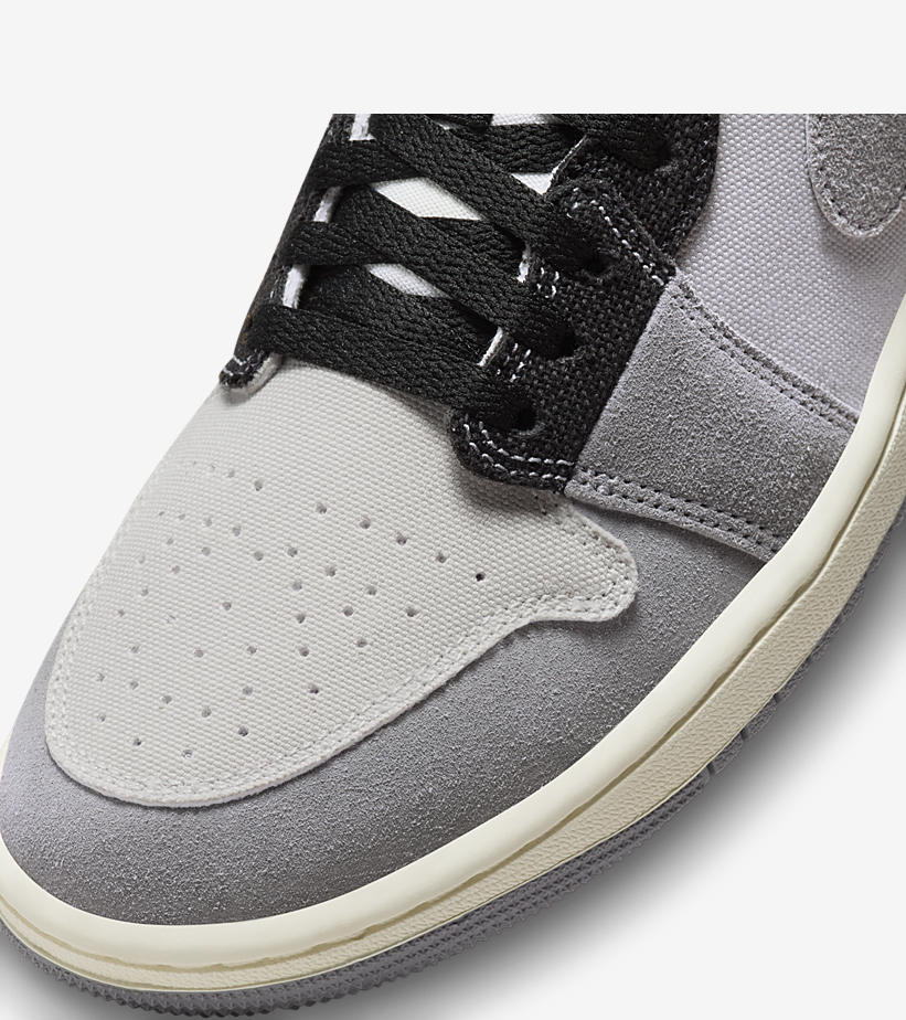 【国内 8/1 発売予定】NIKE AIR JORDAN 1 LOW SE “Inside Out/Tech Grey/Black” (ナイキ エア ジョーダン 1 ロー SE “インサイドアウト/テックグレー/ブラック”) [DZ4135-002]