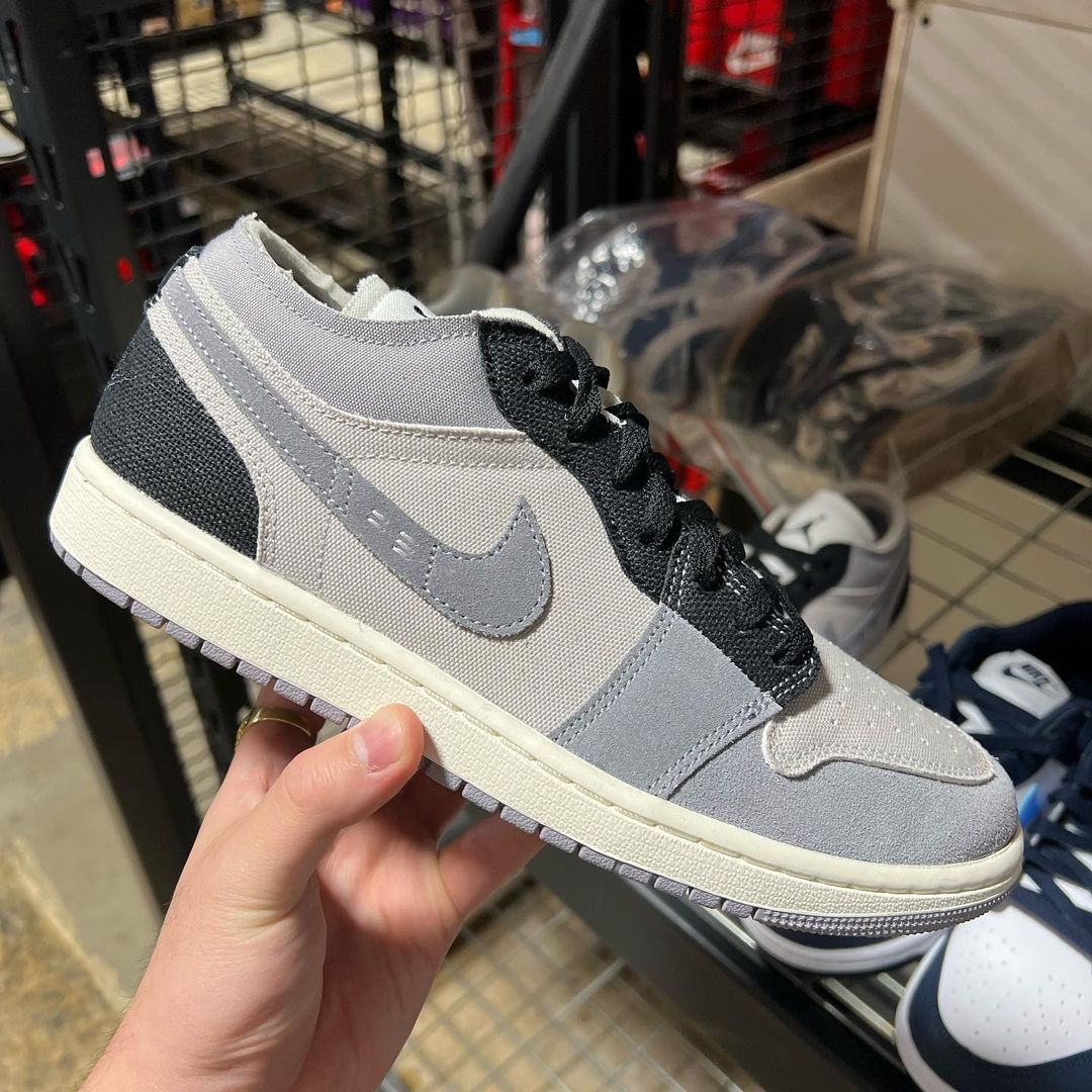 【国内 8/1 発売予定】NIKE AIR JORDAN 1 LOW SE “Inside Out/Tech Grey/Black” (ナイキ エア ジョーダン 1 ロー SE “インサイドアウト/テックグレー/ブラック”) [DZ4135-002]