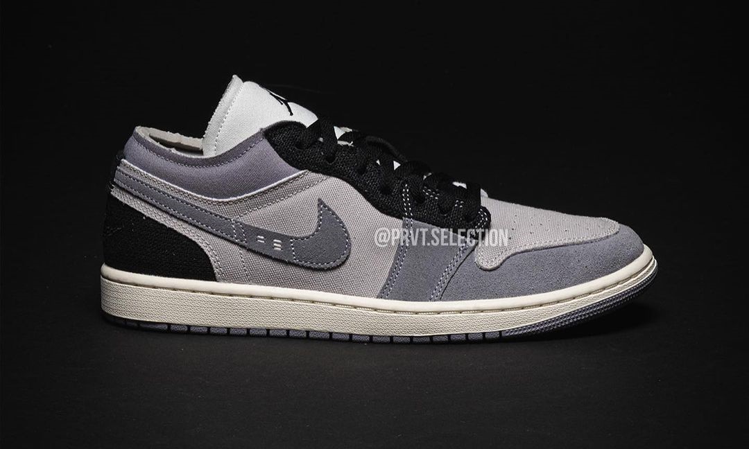 【国内 8/1 発売予定】NIKE AIR JORDAN 1 LOW SE “Inside Out/Tech Grey/Black” (ナイキ エア ジョーダン 1 ロー SE “インサイドアウト/テックグレー/ブラック”) [DZ4135-002]