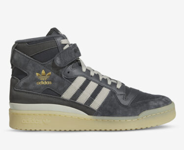 海外発売！adidas Originals FORUM MID “Dark Grey Solid/Talc” (アディダス オリジナルス フォーラム ミッド "ダークグレーソリッド/タルク")