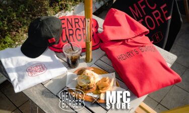 MFC STORE × ハンバーガーショップ「HENRYʼS BURGER」とのコラボレーションアイテム全4型が1/21~ 発売 (エムエフシー ストア)