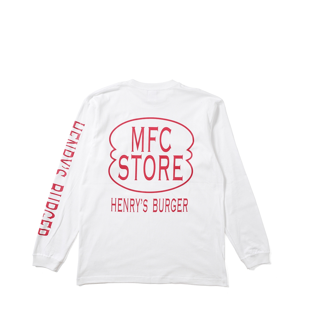 MFC STORE × ハンバーガーショップ「HENRYʼS BURGER」とのコラボレーションアイテム全4型が1/21~ 発売 (エムエフシー ストア)
