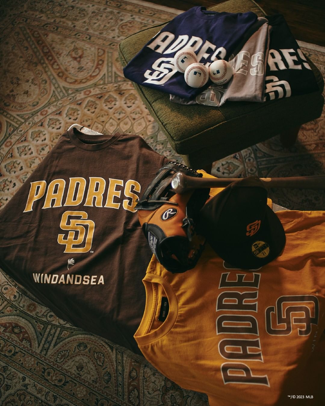 【1/21 発売】WIND AND SEA x MLB San Diego Padres (ウィンダンシー エムエルビー サンディエゴ・パドレス)