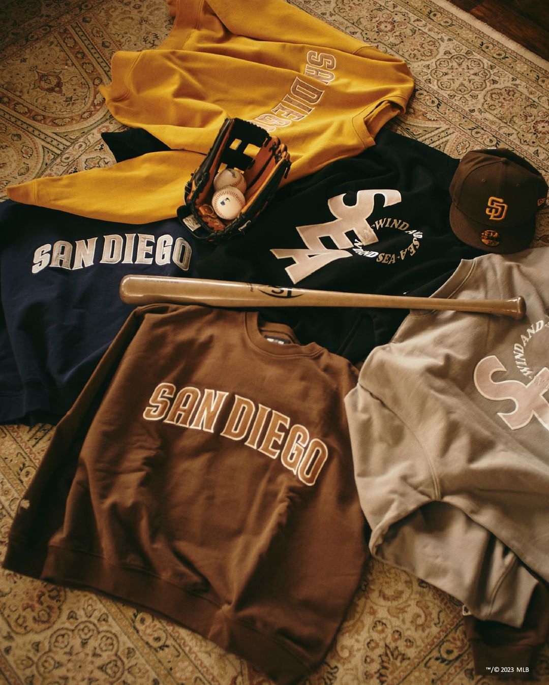 【1/21 発売】WIND AND SEA x MLB San Diego Padres (ウィンダンシー エムエルビー サンディエゴ・パドレス)