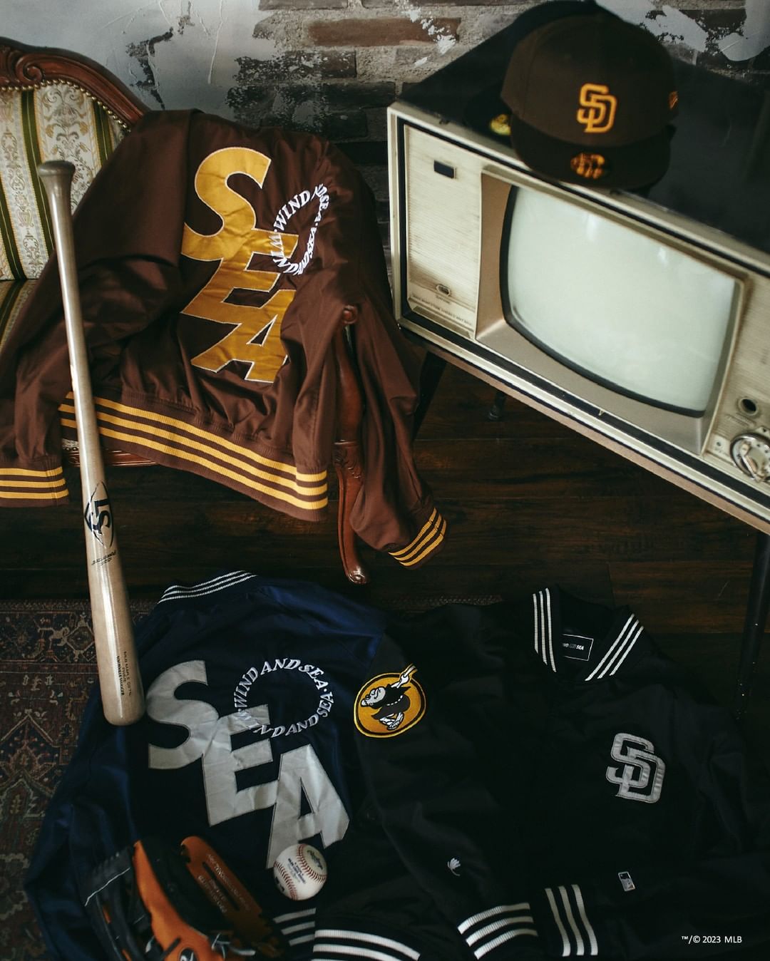 【1/21 発売】WIND AND SEA x MLB San Diego Padres (ウィンダンシー エムエルビー サンディエゴ・パドレス)