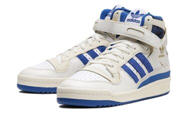 【国内発売】adidas Originals FORUM 84 HI “Cloud White/Royal Blue” (アディダス オリジナルス フォーラム 84 ハイ “ホワイト/ロイヤルブルー”) [FZ6300]