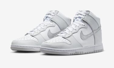 2023年 発売予定！ナイキ ダンク ハイ “シルバースウッシュ” (NIKE DUNK HIGH “Silver Swoosh”) [FJ4578-100]