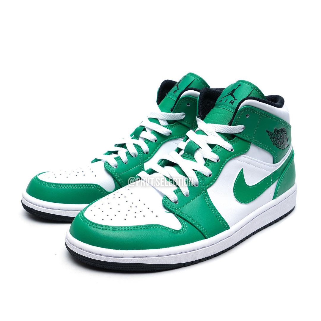 2023年 発売予定！ナイキ エア ジョーダン 1 ミッド “ホワイト/グリーン” (NIKE AIR JORDAN 1 MID “White/Green”) [DQ8426-302]