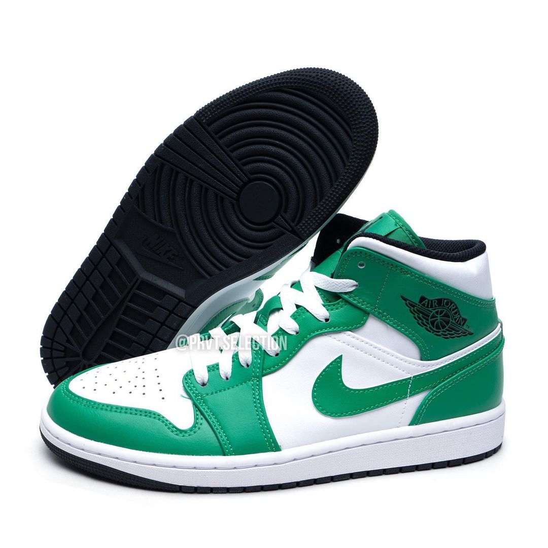 2023年 発売予定！ナイキ エア ジョーダン 1 ミッド “ホワイト/グリーン” (NIKE AIR JORDAN 1 MID “White/Green”) [DQ8426-302]