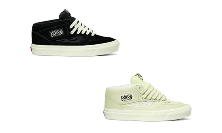 2月発売予定！VANS SKATE HALF CAB 33 DX FLAME “Black/White