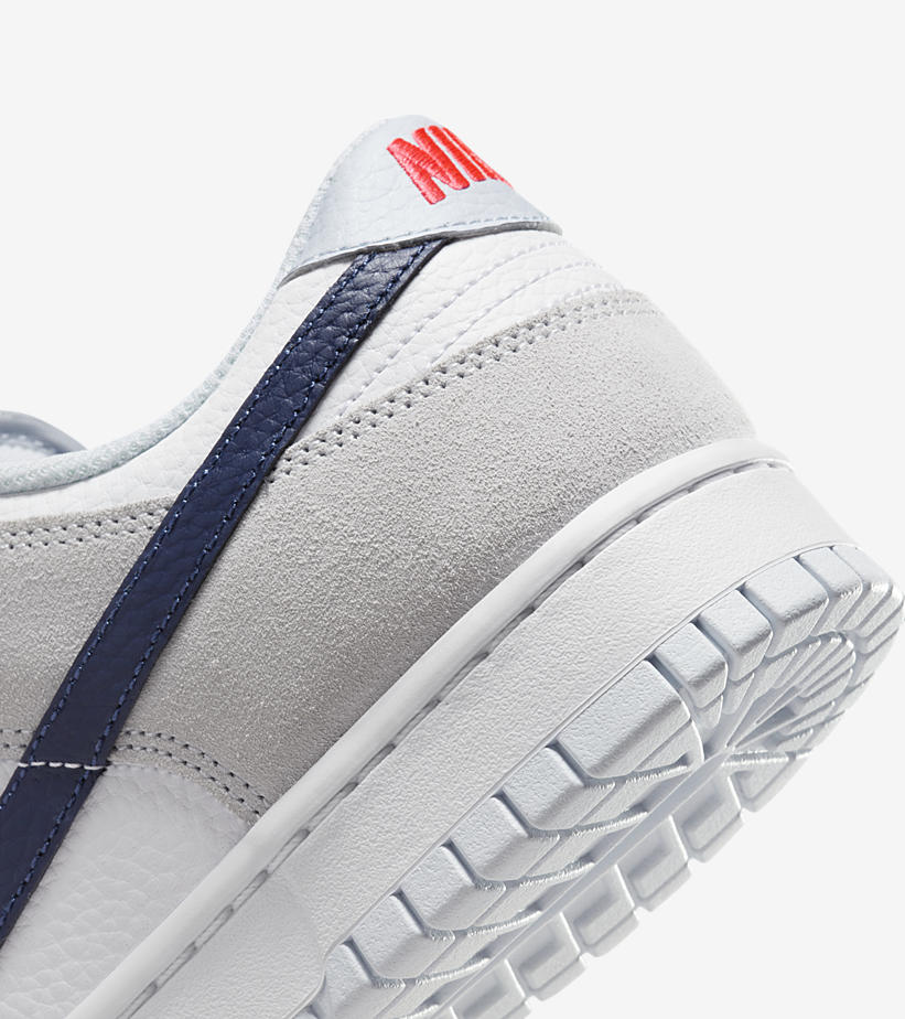 海外 4/24 発売予定！ナイキ ダンク ロー “ミニスウッシュ/グレー/ネイビー” (NIKE DUNK LOW “Mini Swoosh/Grey/Navy”) [FJ4227-001]