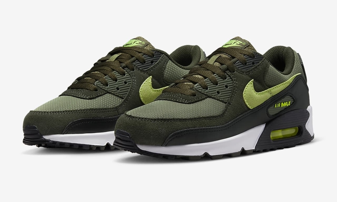 ナイキ エア マックス 90 “ミディアムオリーブ/セコイア” (NIKE AIR MAX 90 “Medium Olive/Sequoia”) [DQ4071-200]