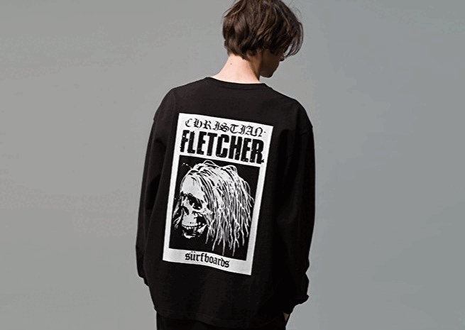 Christian Fletcher for RHC Long Sleeve T-Shirt Hoodieが1/7 発売 (クリスチャン・フレッチャー ロンハーマン)