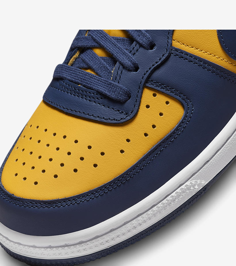 【国内 6/1 発売】ナイキ ターミネーター ロー OG “ミシガン/ユニバーシティゴールド/ネイビー” (NIKE TERMINATOR LOW OG “Michigan/University Gold/Navy”) [FJ4206-700]