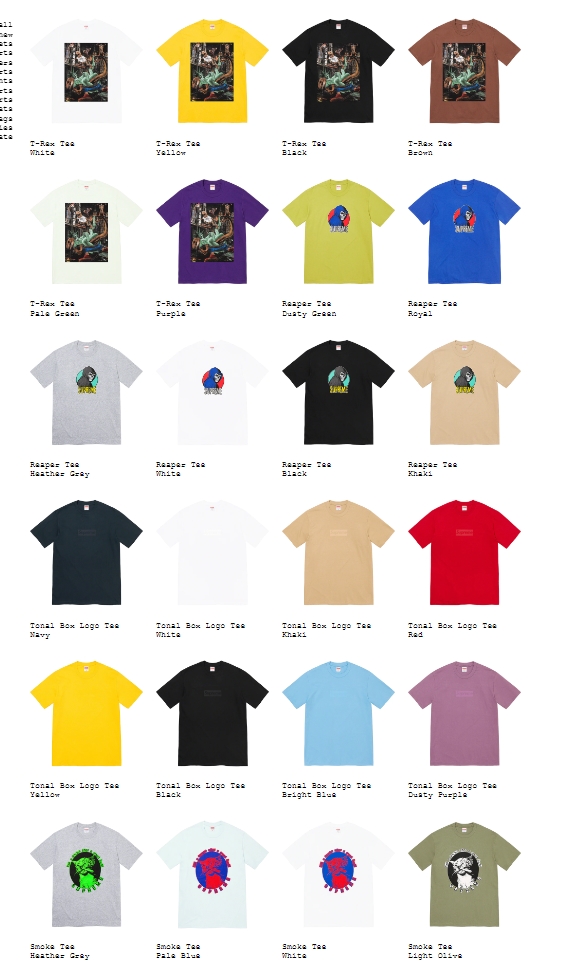 【SUPREME 2023 S/S – シュプリーム 2023年春夏】Supreme SUMMER SALEが国内 7/15~予定