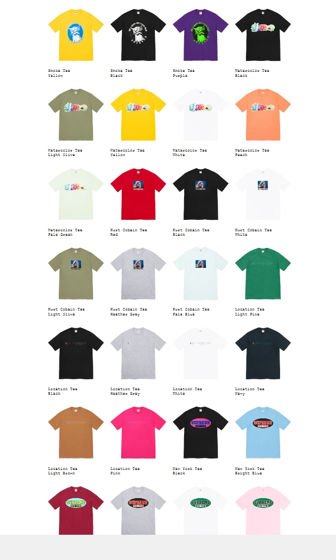 【SUPREME 2023 S/S – シュプリーム 2023年春夏】Supreme SUMMER SALEが国内 7/15~予定