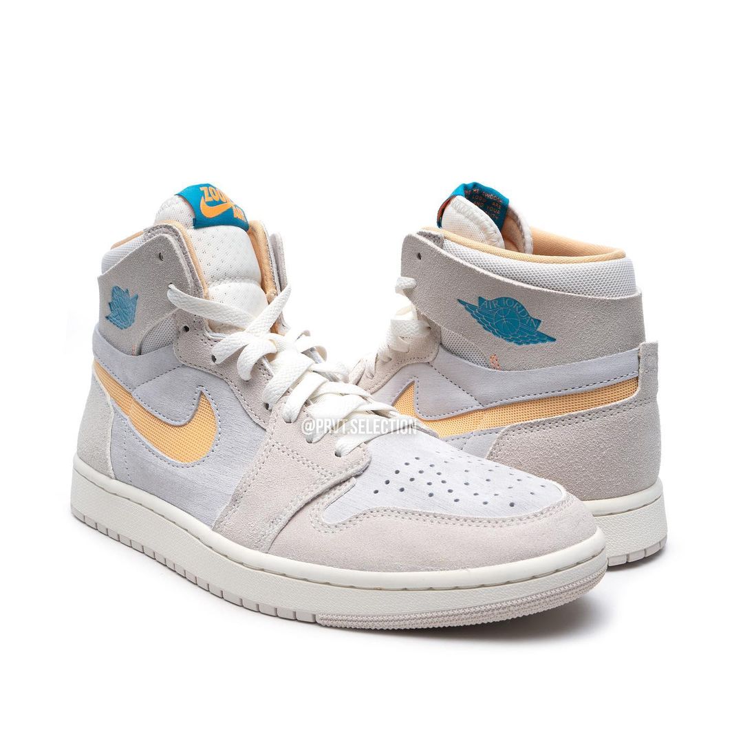 【国内 5/6 発売】ナイキ エア ジョーダン 1 ハイ ズーム “セイル/ゴールド” (NIKE AIR JORDAN 1 HIGH ZOOM CMFT 2 “Sail/Gold”) [DV1307-180]