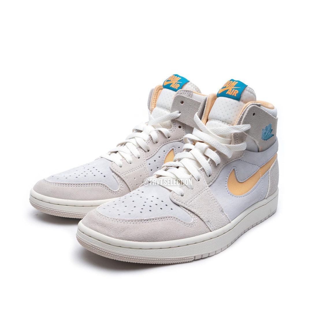 【国内 5/6 発売】ナイキ エア ジョーダン 1 ハイ ズーム “セイル/ゴールド” (NIKE AIR JORDAN 1 HIGH ZOOM CMFT 2 “Sail/Gold”) [DV1307-180]