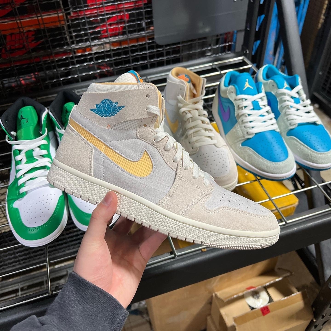 【国内 5/6 発売】ナイキ エア ジョーダン 1 ハイ ズーム “セイル/ゴールド” (NIKE AIR JORDAN 1 HIGH ZOOM CMFT 2 “Sail/Gold”) [DV1307-180]